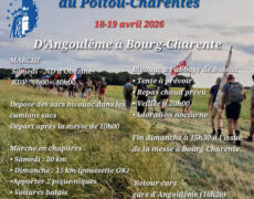 Pèlerinage régional de tradition en Poitou-Charentes les 18 et 19 avril