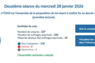 Les députés légifèrent sur le devoir conjugal…
