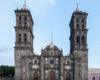 Tentative d’incendie criminel contre la cathédrale de Puebla au Mexique
