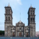 Tentative d’incendie criminel contre la cathédrale de Puebla au Mexique