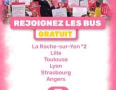 Utilisez les bus gratuits pour participer à la Marche pour la vie