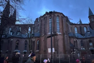 Amsterdam : un incendie ravage la première église dédiée au Sacré-Cœur