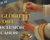 La Gloire de Dieu : conclusion du canon