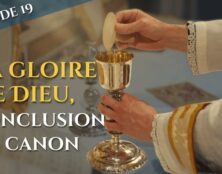 La Gloire de Dieu : conclusion du canon