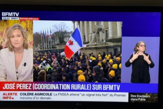 Les tracteurs sont entrés dans Paris