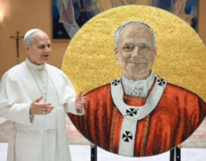 La mosaïque de Léon XIV à St-Paul Hors les Murs