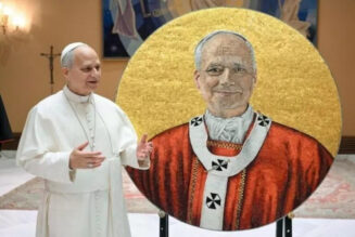 La mosaïque de Léon XIV à St-Paul Hors les Murs