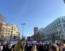 Micro-trottoir à la Marche pour la Vie