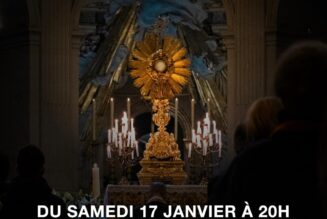 Veillée de prière pour la vie samedi 17 janvier