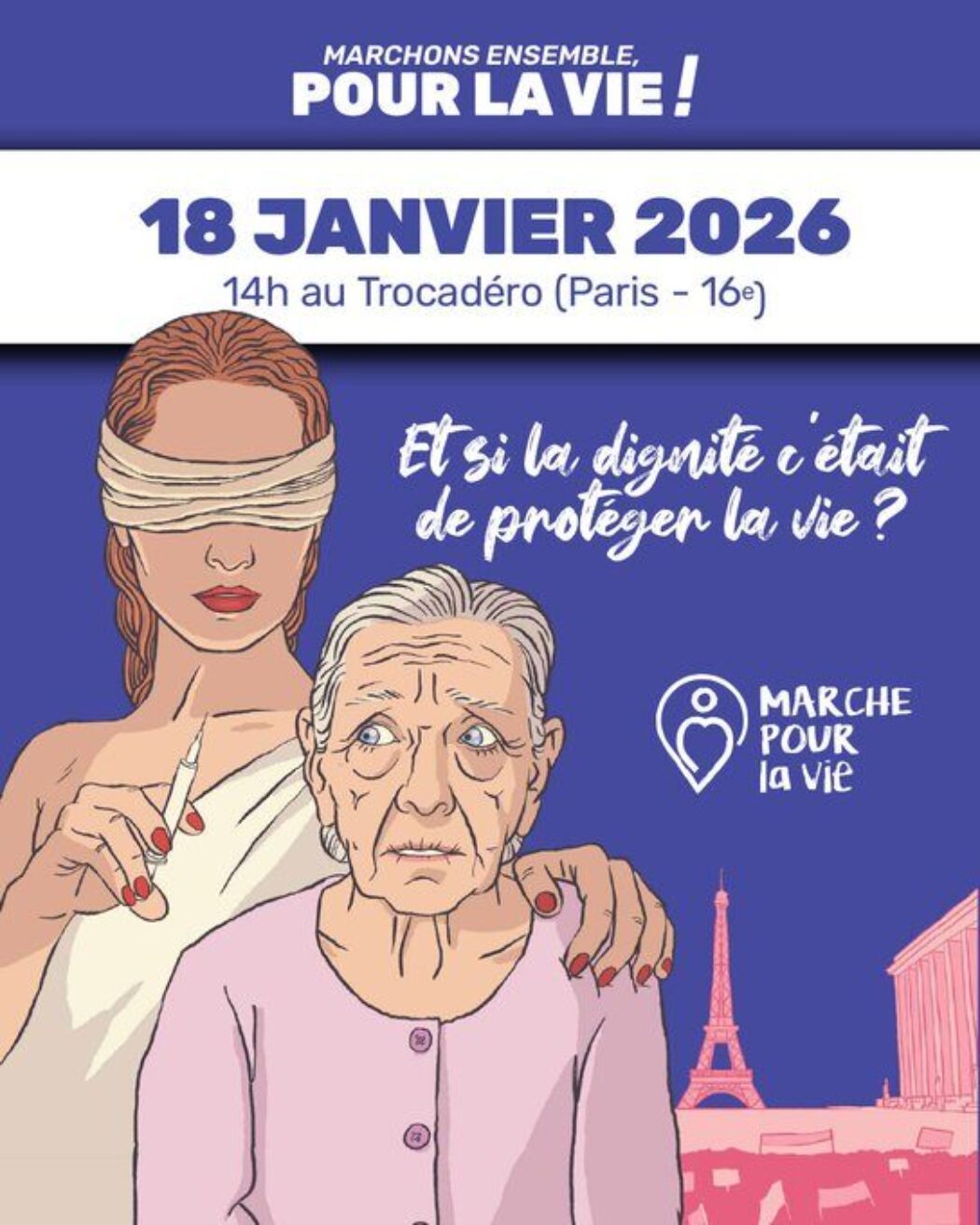 18 janvier : Marche pour la vie à Paris