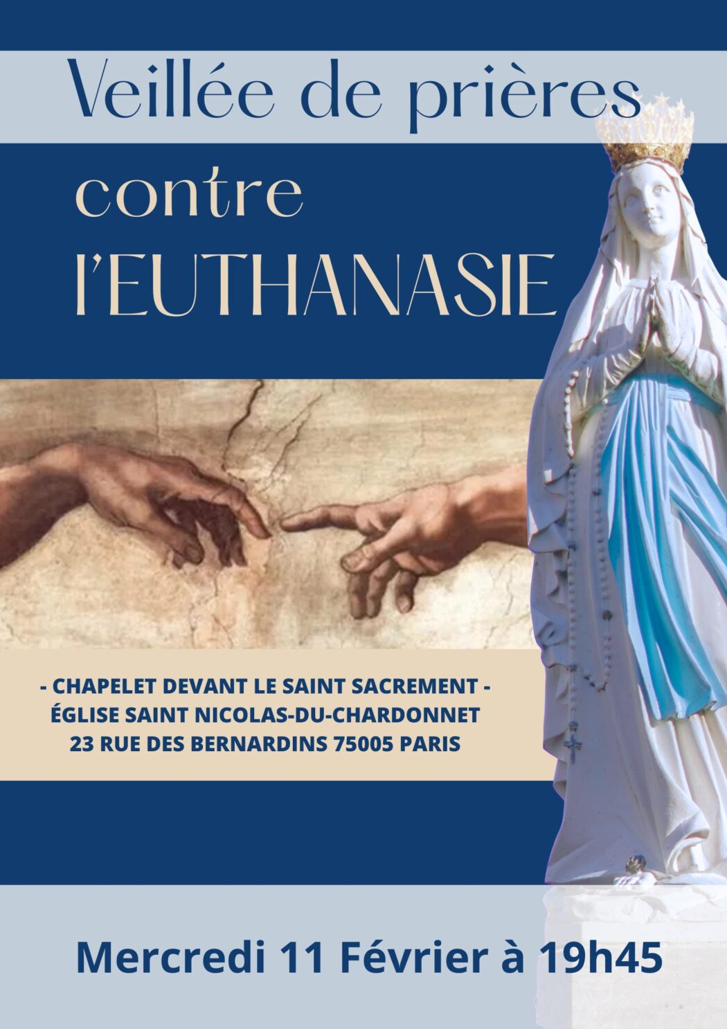 Veillée de prières contre l’euthanasie