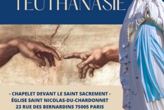 Veillée de prières contre l’euthanasie