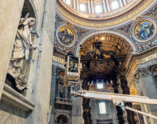 Quatrième centenaire de la consécration de la basilique Saint-Pierre à Rome