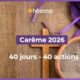 Carême 2026 : 40 jours pour poser 40 actes concrets de conversion