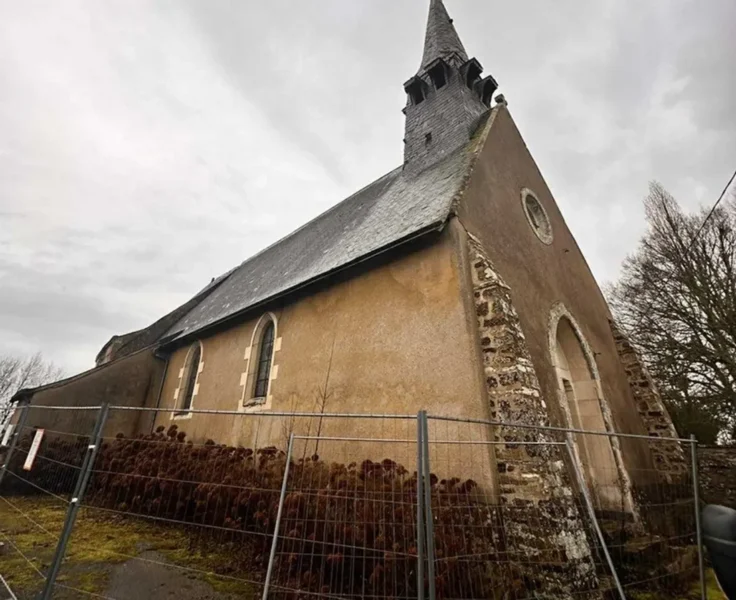 Une église menacée de démolition en Mayenne