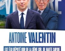 Législative sans “front républicain” : Antoine Valentin (UDR) élu député dans la troisième circonscription de Haute-Savoie