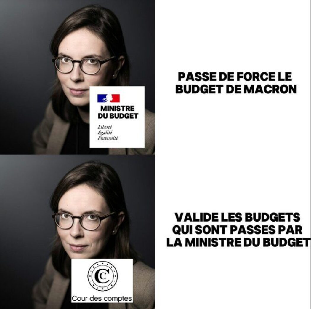 Le ministre chargé des Comptes publics va pouvoir valider ces comptes à la Cour du même nom !