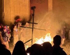 Dégradations de la cathédrale Saint-Pierre à Montpellier, en présence des forces de l’ordre restées sans intervention