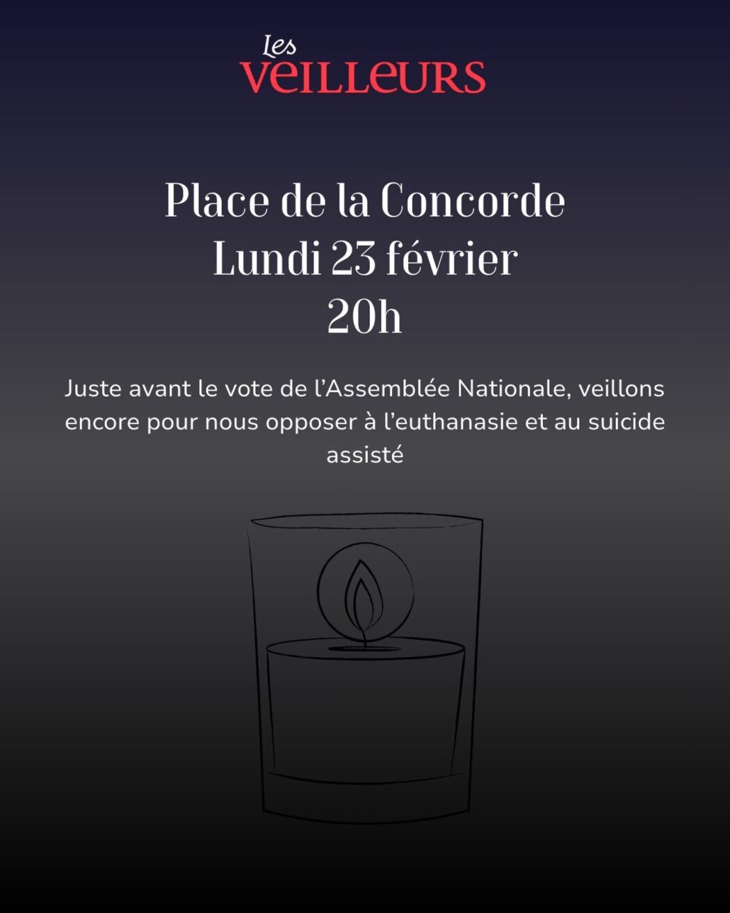 Rejoignez la mobilisation des Veilleurs !