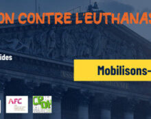 Manifestation contre la légalisation de l’euthanasie le 16 février