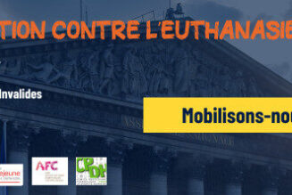 Manifestation contre la légalisation de l’euthanasie le 16 février
