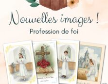 Ces petites images pieuses que l’on conserve toute une vie …