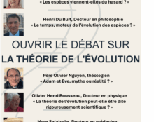 Un colloque pour ouvrir le débat sur la théorie de l’évolution