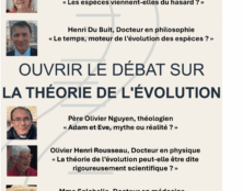 Un colloque pour ouvrir le débat sur la théorie de l’évolution