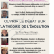 Un colloque pour ouvrir le débat sur la théorie de l’évolution