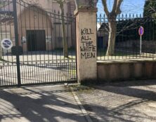 Dégradation de la clôture de l’église Saint-François d’Assise à Toulouse
