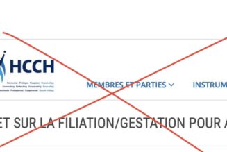 Victoire : la Conférence de la Haye abandonne son projet de convention internationale relative à la GPA transfrontière