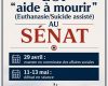 Sénat – « aide à mourir » euthanasie: Ne laissons pas le silence l’emporter