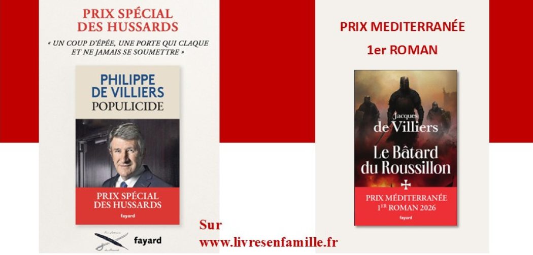 Dans la Famille Villiers, je demande le grand-père et le petit-fils ….