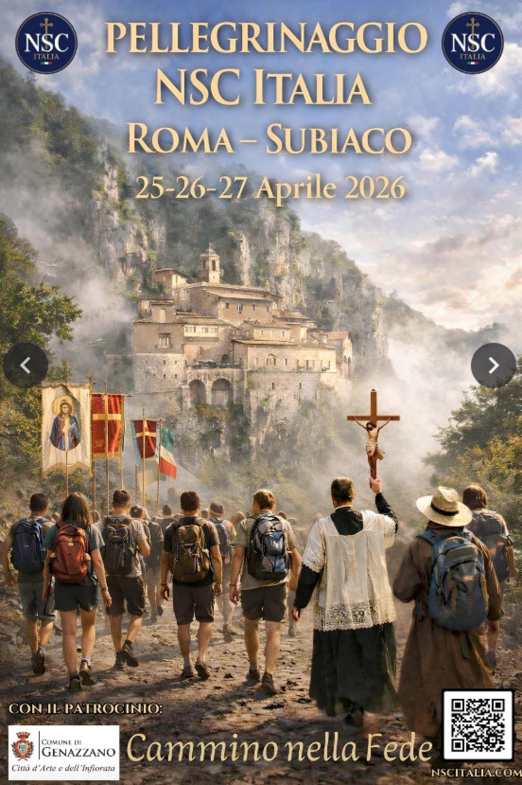 De Rome à Subiaco : un pèlerinage traditionaliste en Italie du 25 au 27 avril