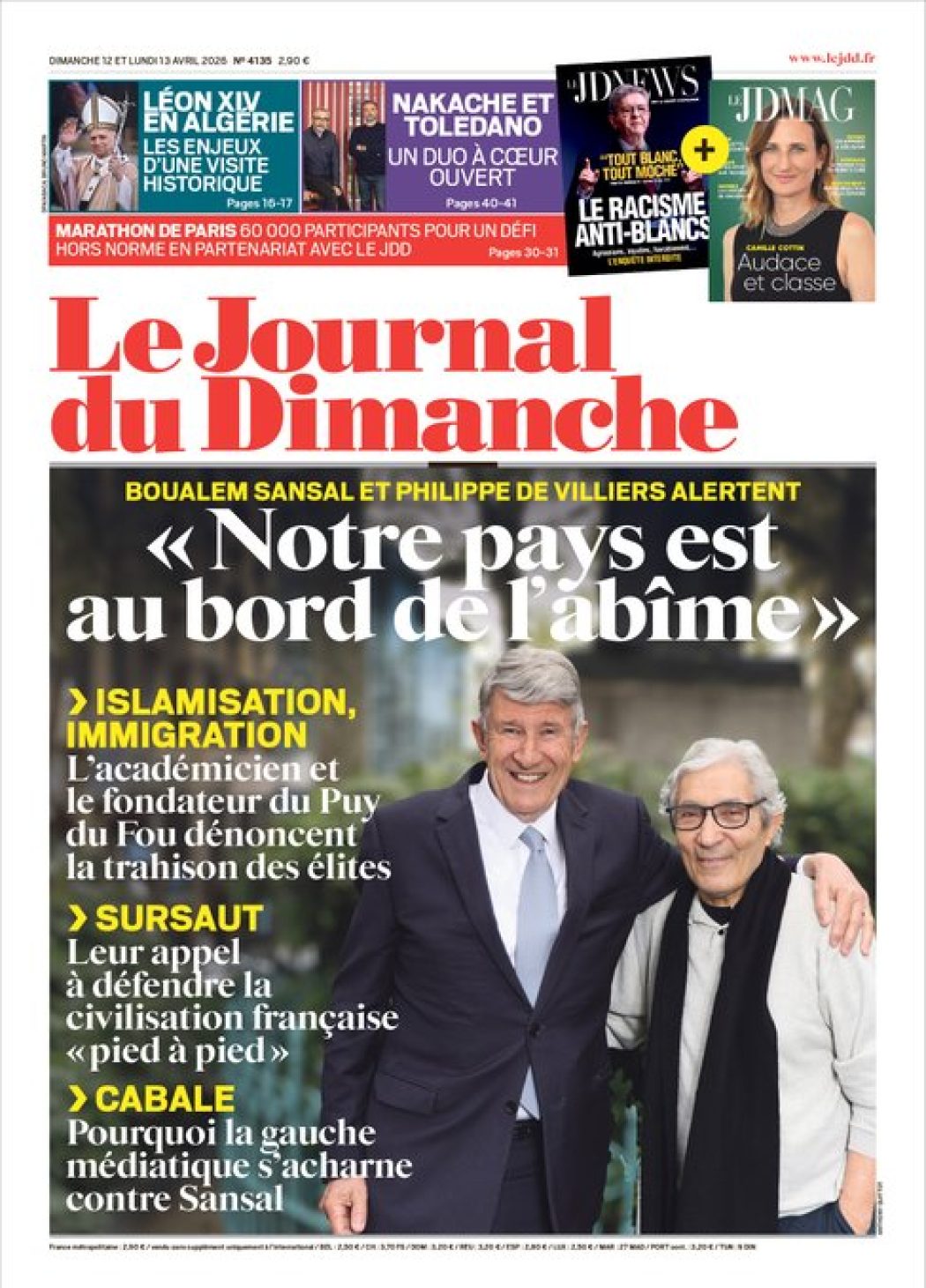 “Ceux qui combattent la France de l’intérieur doivent être déclarés ennemis et boutés du pays”