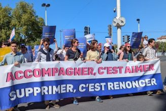 9e Marche pour la vie à Lyon