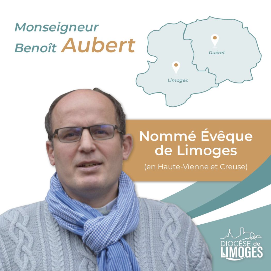 Mgr Aubert, nouvel évêque de Limoges