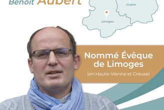Mgr Aubert, nouvel évêque de Limoges