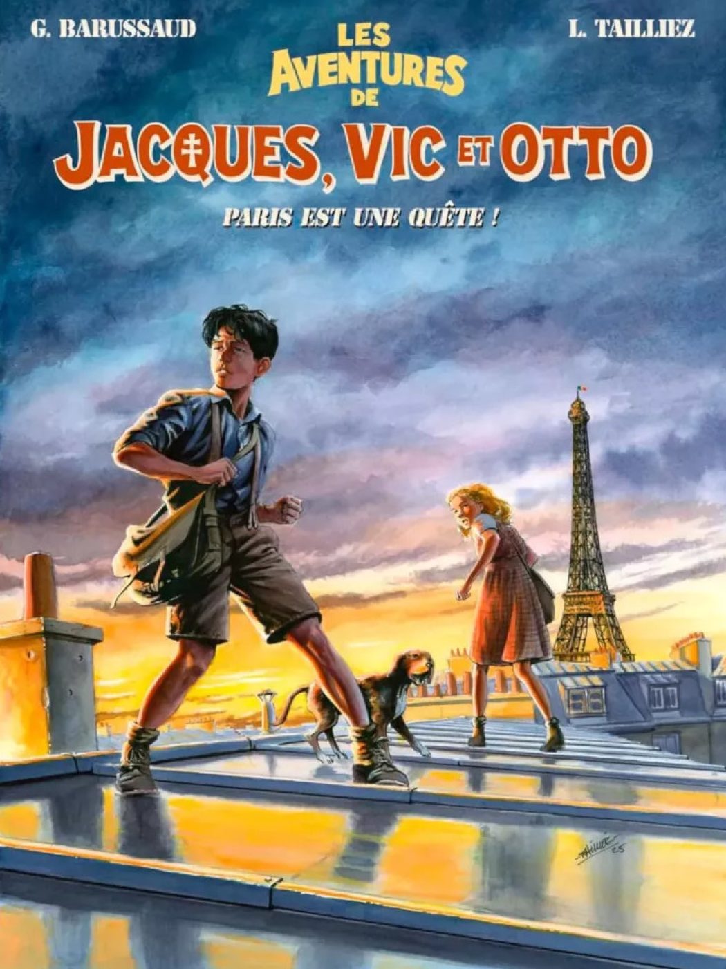 Paris est une quête ! Les aventures de Jacques, Vic et Otto continuent – Puy du Fou : tome 2 – Coup de coeur