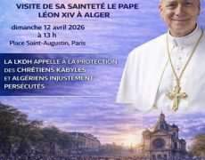 Manifestation à Paris en faveur des chrétiens d’Algérie