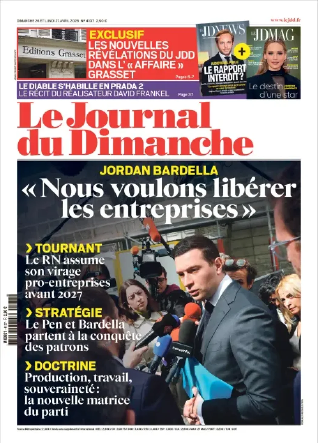 “Permettre aux entreprises de créer, d’innover, d’investir et d’embaucher, en les libérant d’un carcan fiscal et normatif”