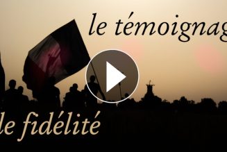 Le témoignage de fidélité, expression renouvelée de la foi