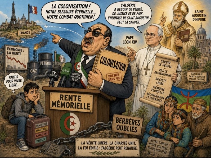 Algérie : la rente coloniale et l’oubli des Berbères