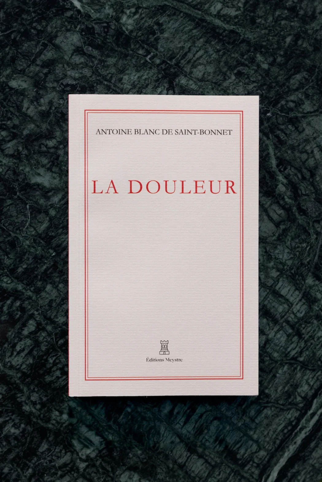 « La douleur est un suppléant de l’amour » : entretien sur Antoine Blanc de Saint-Bonnet avec l’éditeur Xavier Meystre