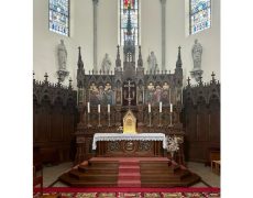 Incendie de l’église de Cernay en Alsace