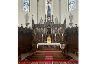 Incendie de l’église de Cernay en Alsace