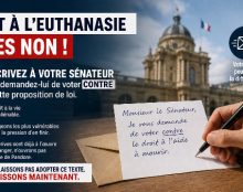 L’opposition à l’euthanasie grandit