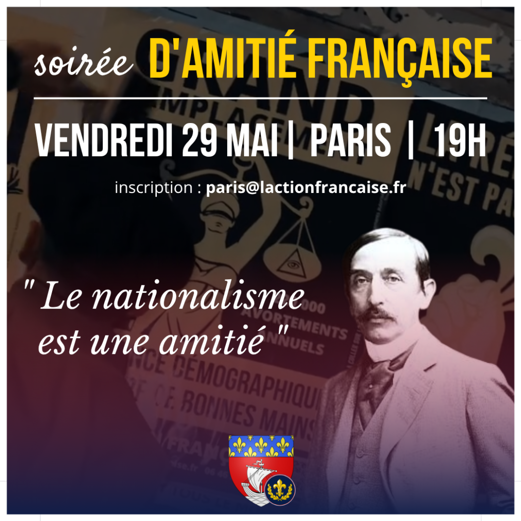 L’Action Française Paris organise une rencontre