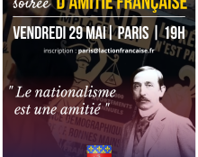 L’Action Française Paris organise une rencontre