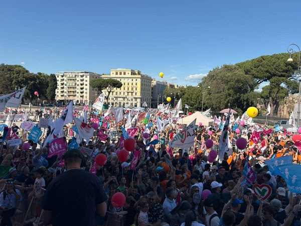 Marche pour la vie à Rome